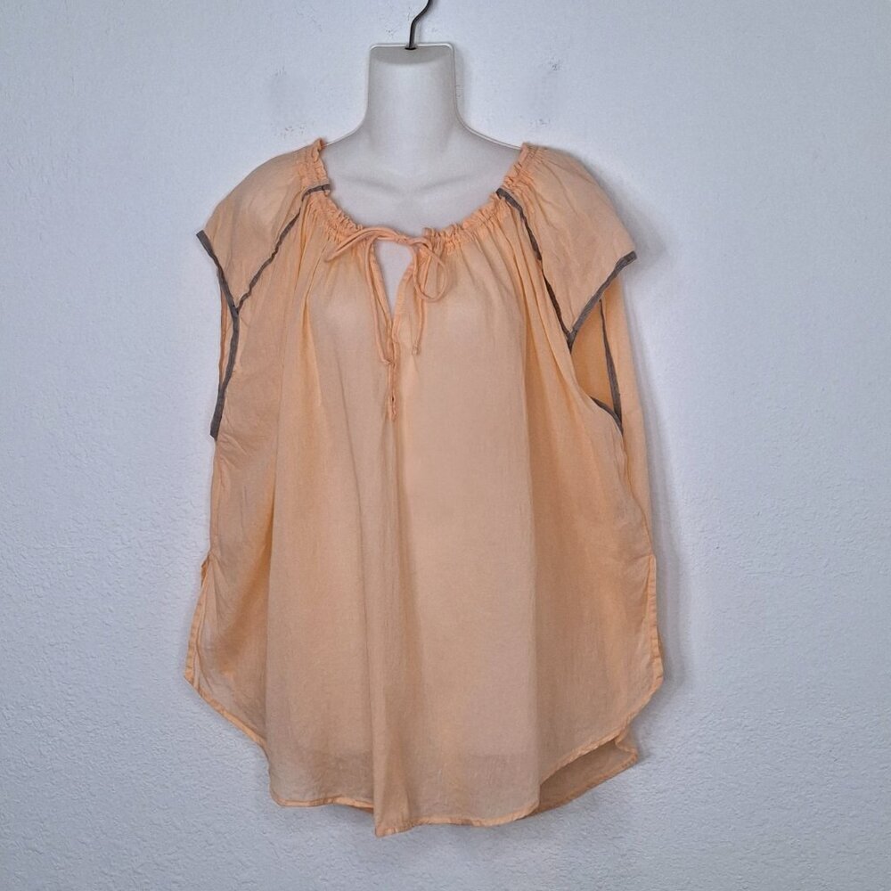 We The Free Tunic Sz XS Boxy Relaxed Cottagecore Boho Beach Cover Up